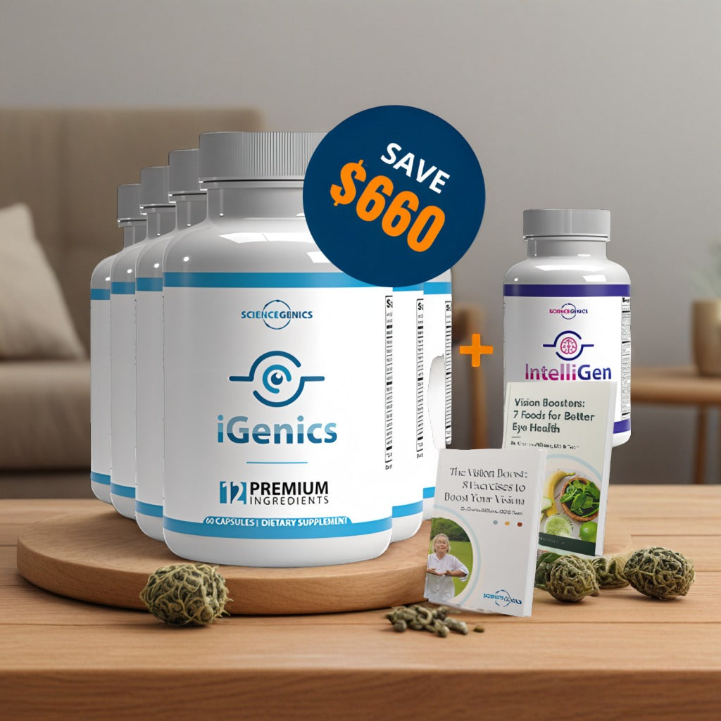 iGenics - 6 Bottles + 2  Ebooks + 1  Intelligen