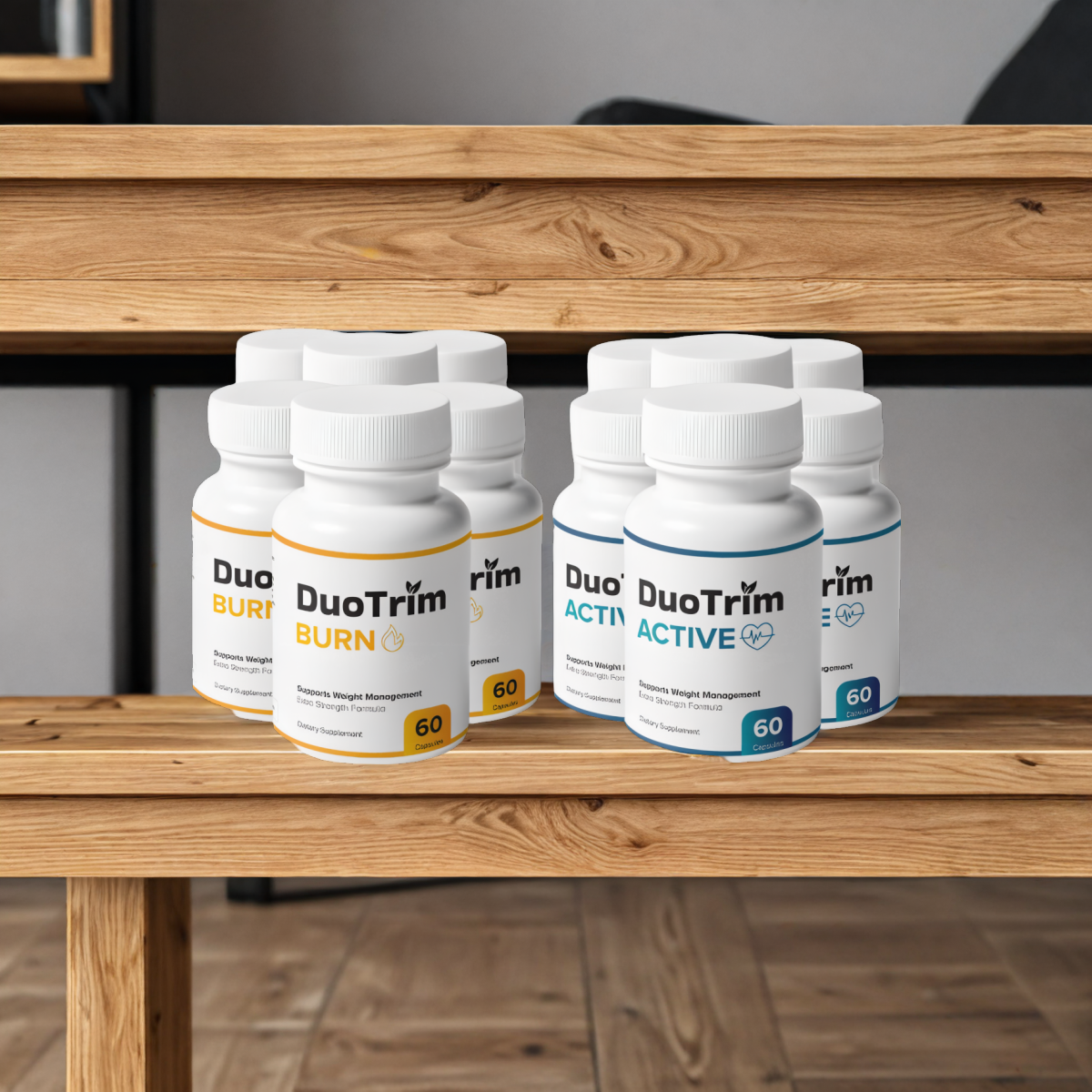 DuoTrim - 6 Months Supply - 12 Bottles