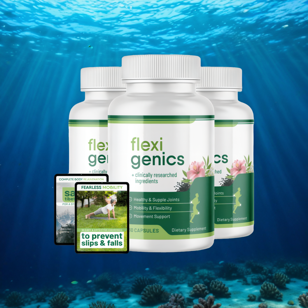 Flexigenics - 3 Bottles + 2  Ebooks