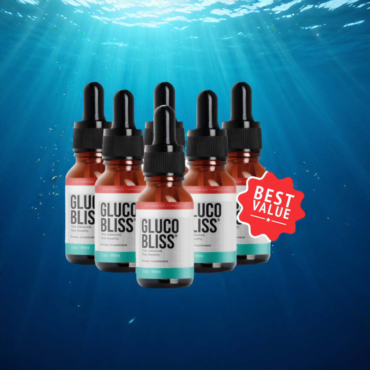 Gluco Bliss 3 bottles - (3  bottles)