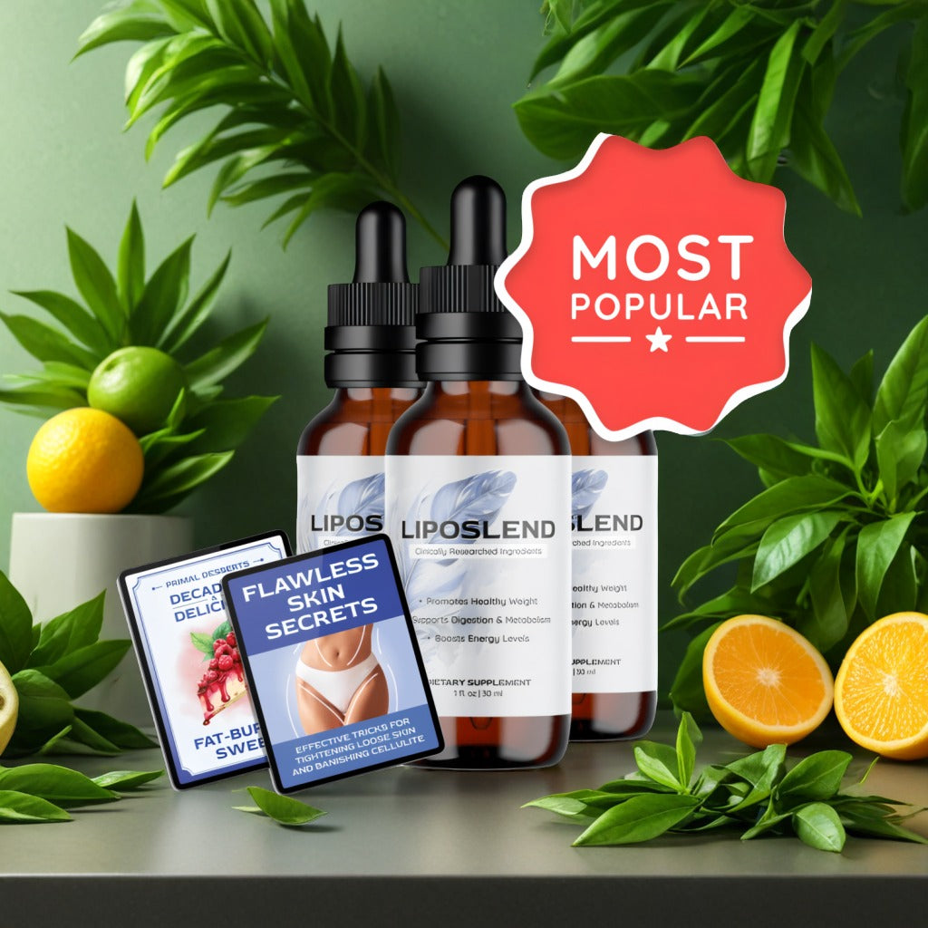 LipoSlend - 3 Bottles + 2  Ebooks