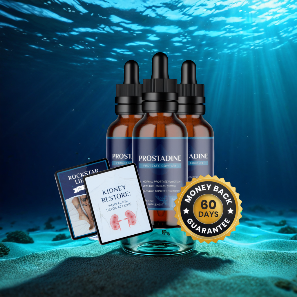 Prostadine - 3 Bottles + 2  Ebooks